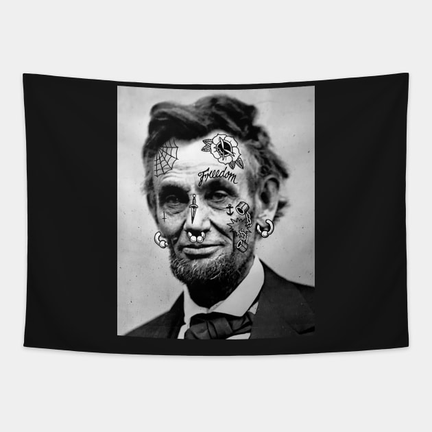 Great Emancipator Tapestry by TimPangburn