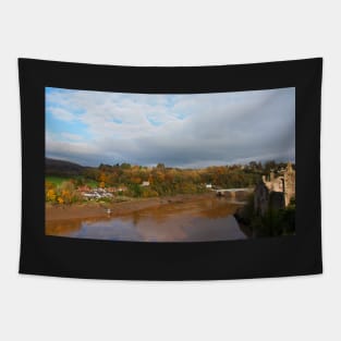 The Old Wye Bridge, Chepstow, Wales Tapestry