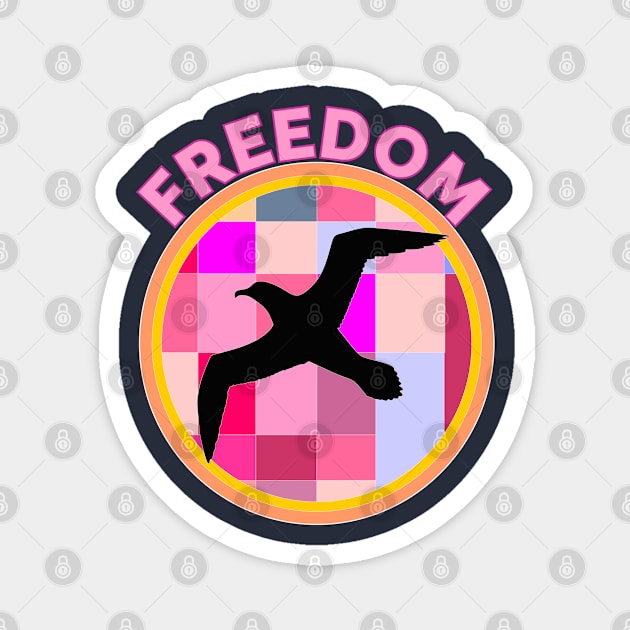 freedom Magnet by Carolina Cabreira