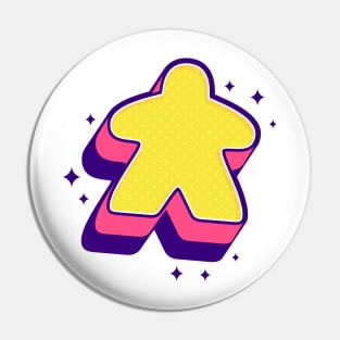 Board Game Meeple Pin