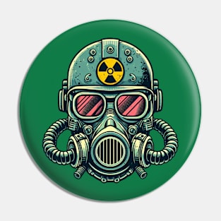 Radioactive Soldier Pin