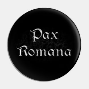 Pax Romana in White Marble Pin