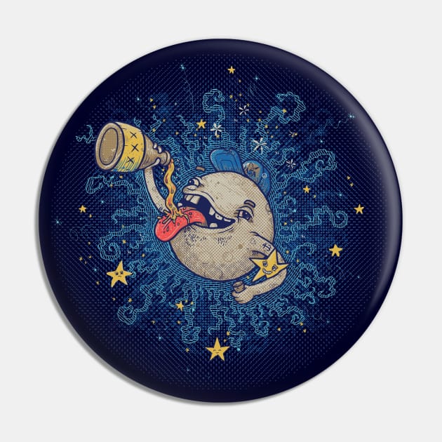 Moonshine Pin by Made With Awesome