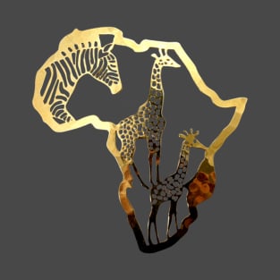 Africa gold T-Shirt