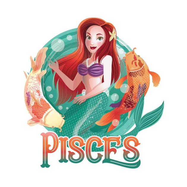 Pisces Mermaid by Euodos