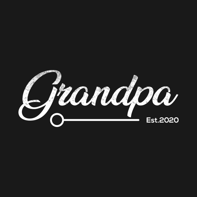 Grandpa Est. 2020 by TeeMaruf