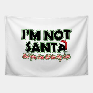 i'm not santa Tapestry