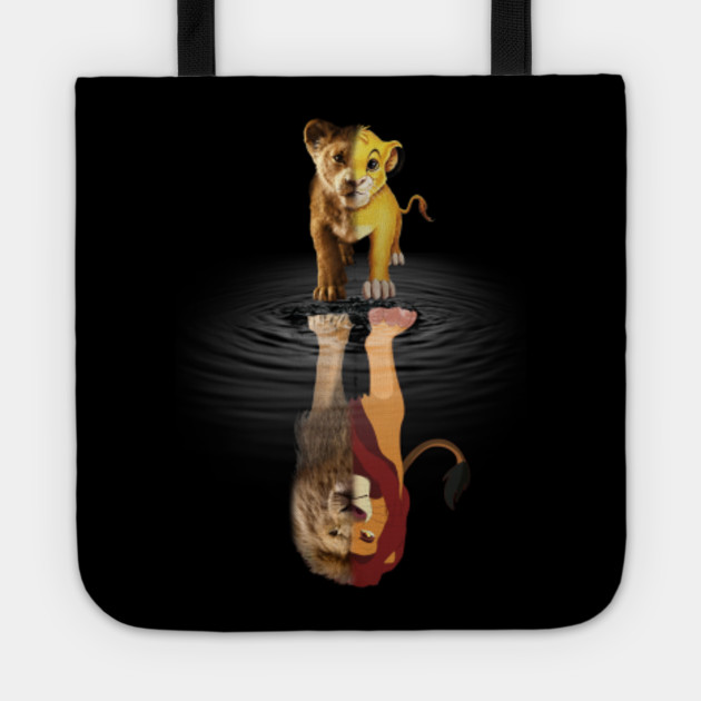 Funny Cat Reflection Lion Wildcat Animal Gifts Lion Wildcat