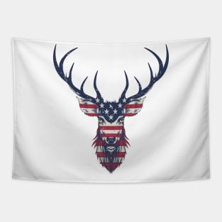 American elk Tapestry