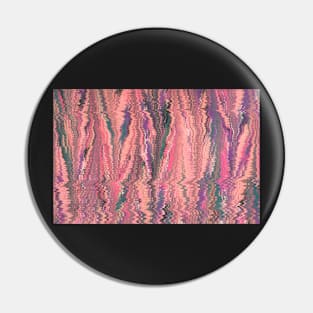 Pink Ripple Pattern Pin