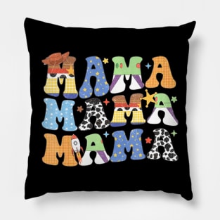 Story Mama Boy Mom Mothers Day For Womens Pillow