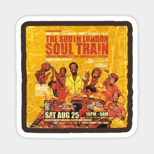 POSTER TOUR - SOUL TRAIN THE SOUTH LONDON 58 Magnet