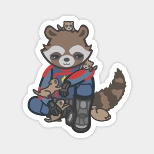 Raccoons Magnet