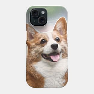 Corgi In Sunbeams Phone Case