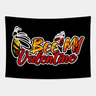 Bee My Valentine Tapestry