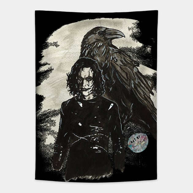 Crow Tapestry by BladeAvenger