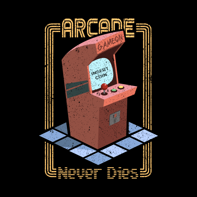 arcade machine retro game by walterorlandi