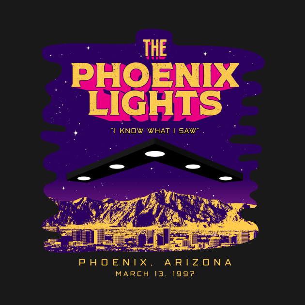 The Phoenix Lights UFO Event - I Know What I Saw 1997 by Strangeology