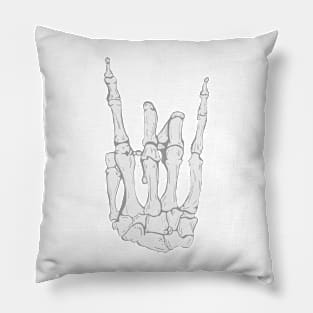 Rock on Bones Pillow