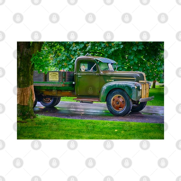 46 Ford Truck Two Ton Flatbed by Robert Alsop
