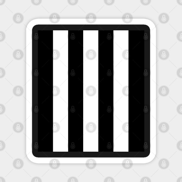 Newcastle Stripes Magnet by Confusion101