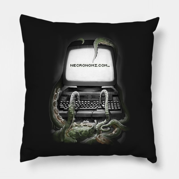 Necronomi.com Pillow by Moi Escudero