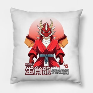 Dragon chinese zodiac Pillow