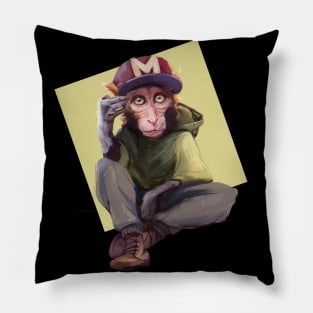 Monkey 01 Pillow