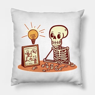 Bone Gambit Pillow