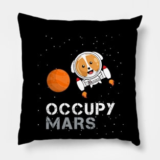 Occupy Mars (SpaceX Mission) - Elon Musk Lovers Gifts Pillow