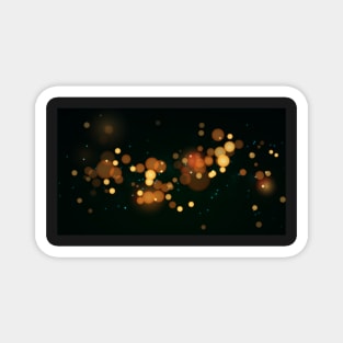 Bokeh lights Magnet