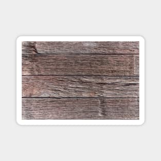 Detailed Wooden Fence Palings Magnet