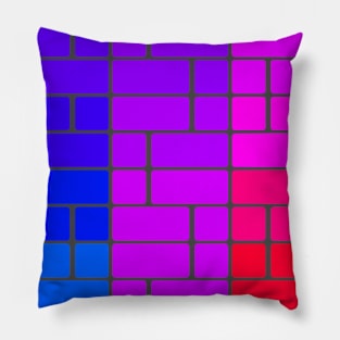 Disco Bricks Pillow