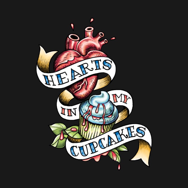 Bloody Heart and Cupcakes -Supernatural by ArtsyDenise