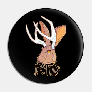 Jackalope Pin