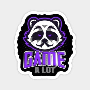 Panda Game A Lot Esport Logo Gamer Magnet