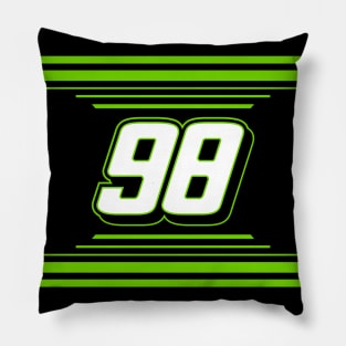 Riley Herbst #98 2024 NASCAR Design Pillow