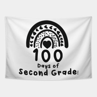 100 Days of Second Grade Rainbow Tapestry