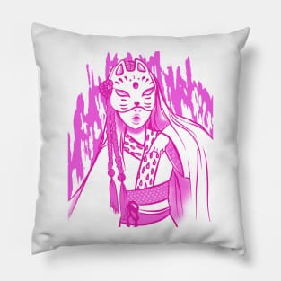 Kitsune Girl Pillow