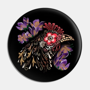 Sugar skull chicken Pin