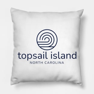 Topsail Island, NC Beach Summer Wave Pillow