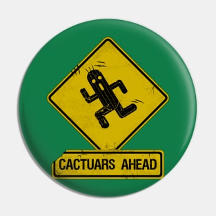 Dangers on the Road Pin