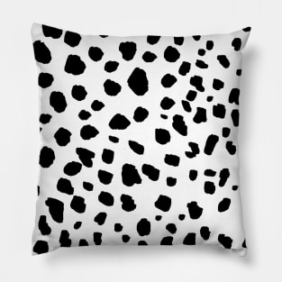 Dalmatian Spot vegan animal print Pillow