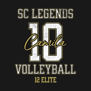Camila #10 SC Legends (12 Elite) - Black T-Shirt