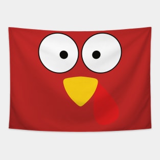 Turkey Face Costume T-Shirt Tapestry