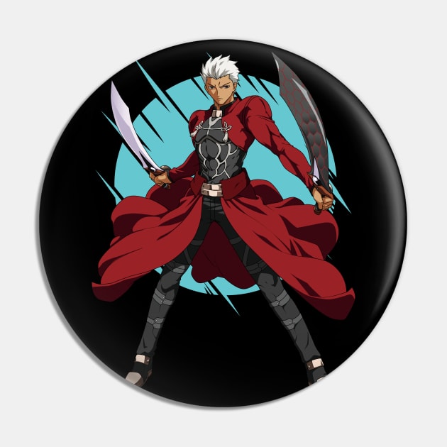 fate zero - archer Pin by Hala Art