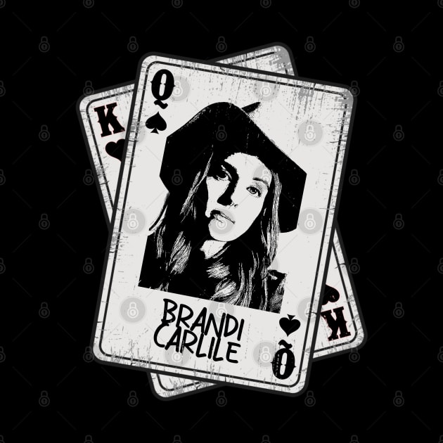 Retro Brandi Carlile Card Style by Slepet Anis