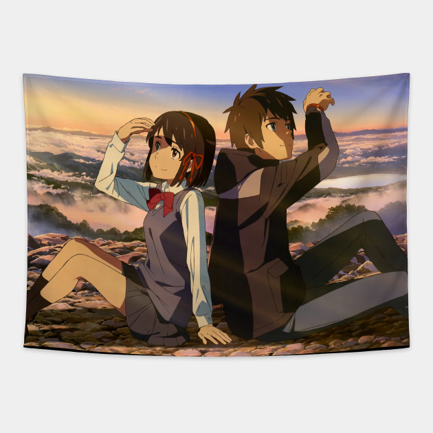 Your Name | Mitsuha and Taki - Your Name - Tapestry | TeePublic Your Name | Mitsuha and Taki - Your Name - Tapestry | TeePublic