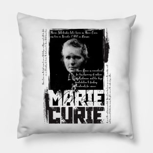 Marie Curie Pillow