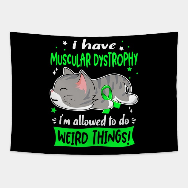 I Have Muscular Dystrophy i'm Allowed to do Weird Things! Tapestry by ThePassion99